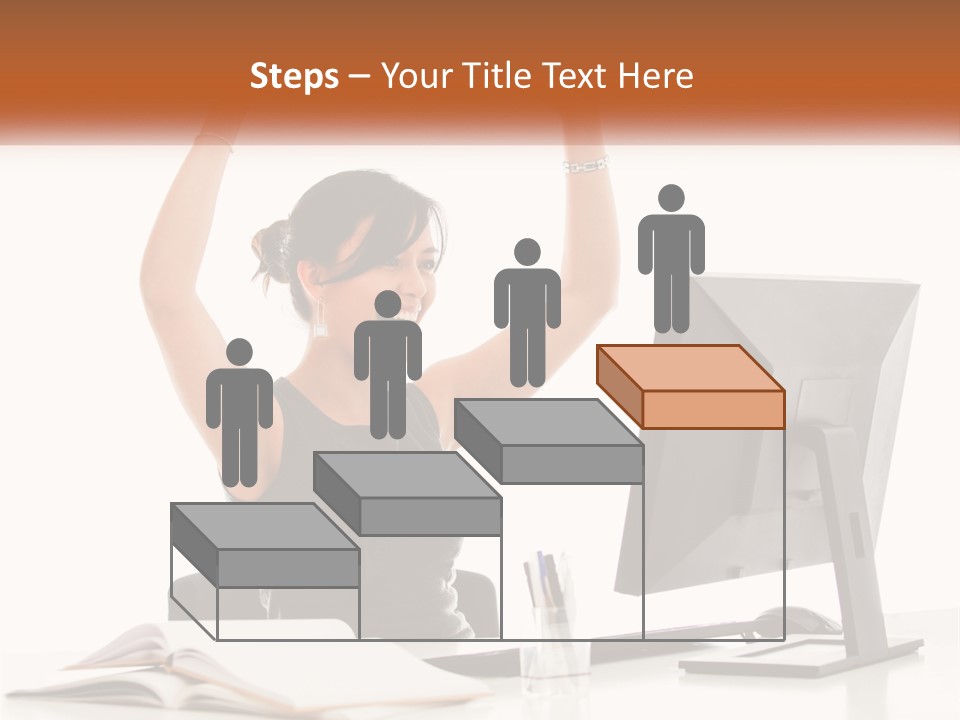 White System Unit PowerPoint Template