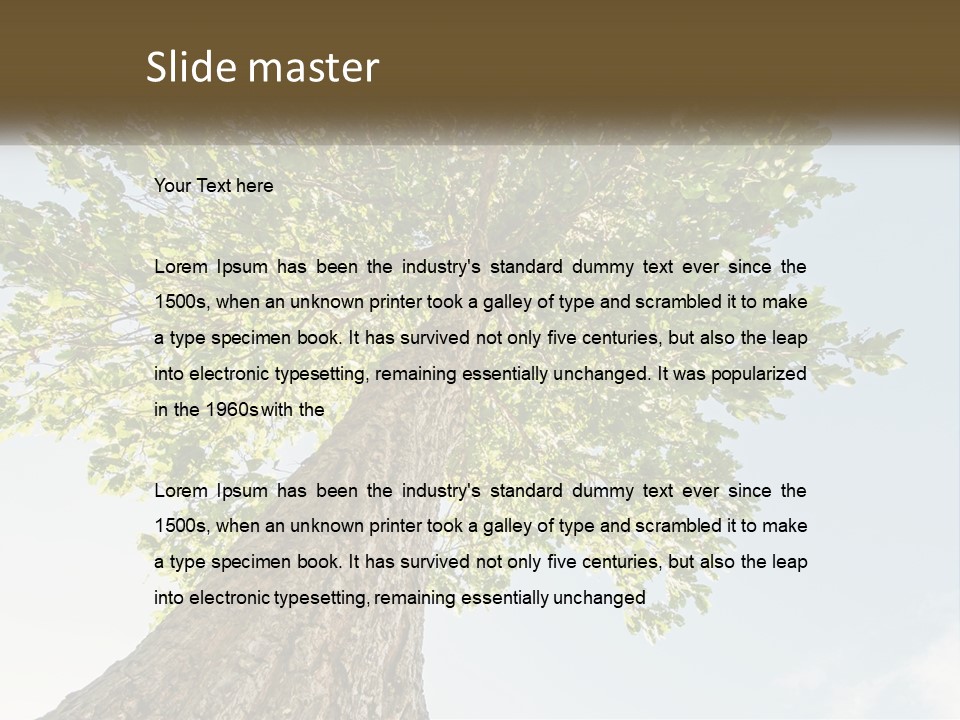 Heat Ventilation Electricity PowerPoint Template