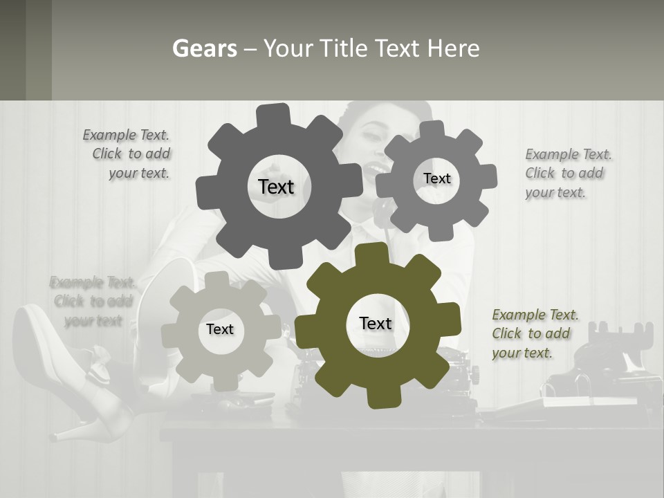 Cold Home Industry PowerPoint Template