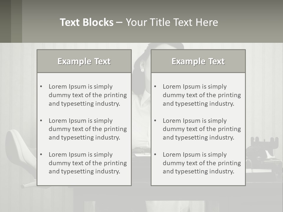 Cold Home Industry PowerPoint Template