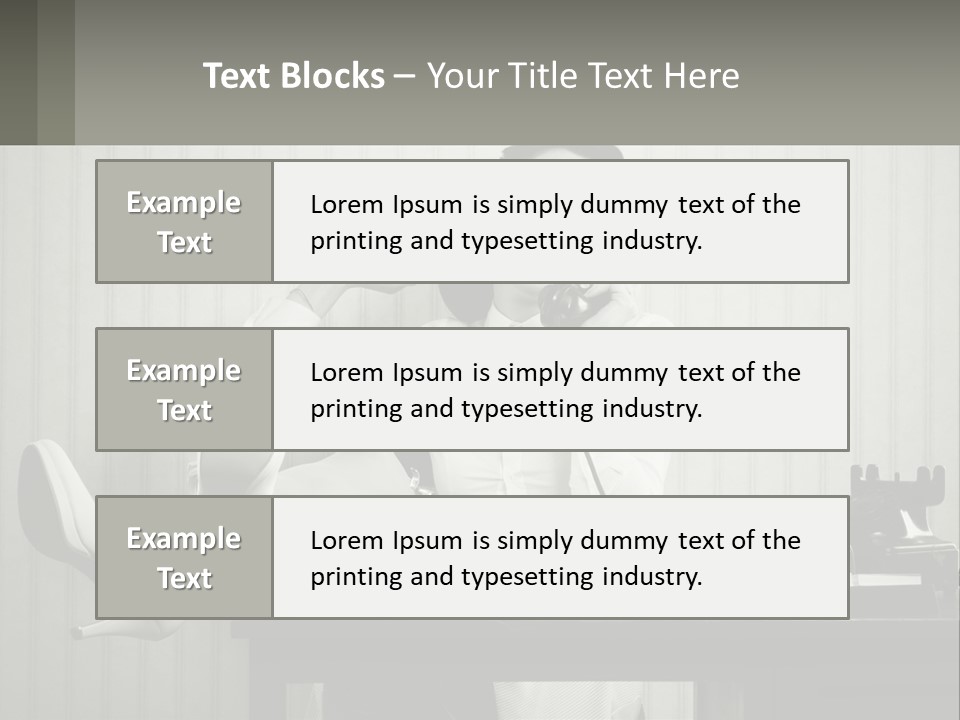 Cold Home Industry PowerPoint Template