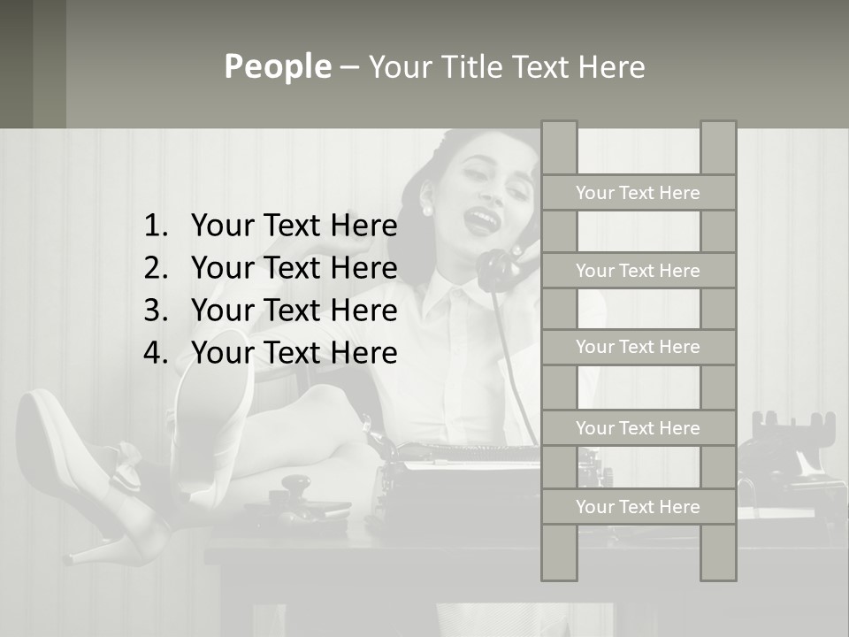 Cold Home Industry PowerPoint Template