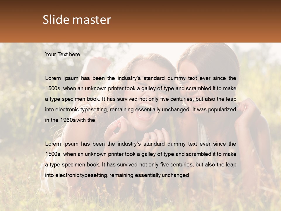 Technology Cool Climate PowerPoint Template