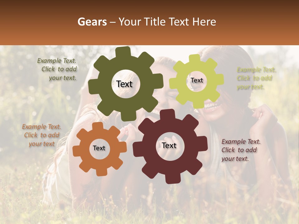 Technology Cool Climate PowerPoint Template