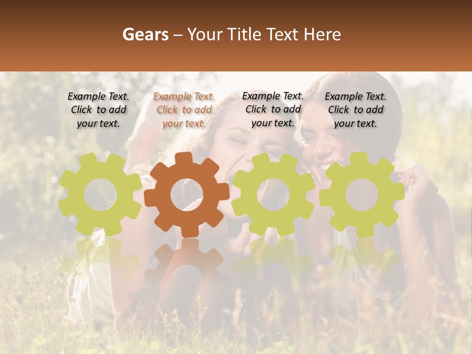 Technology Cool Climate PowerPoint Template