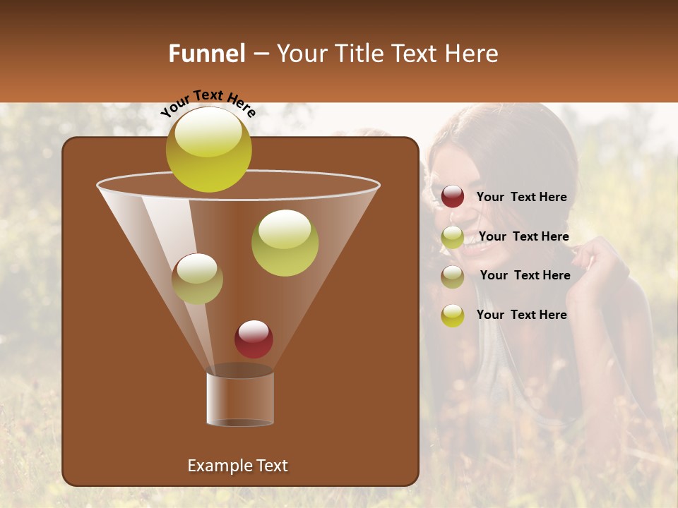 Technology Cool Climate PowerPoint Template