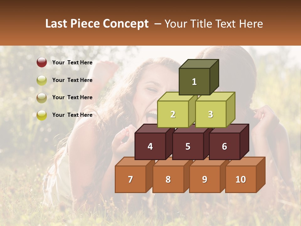 Technology Cool Climate PowerPoint Template