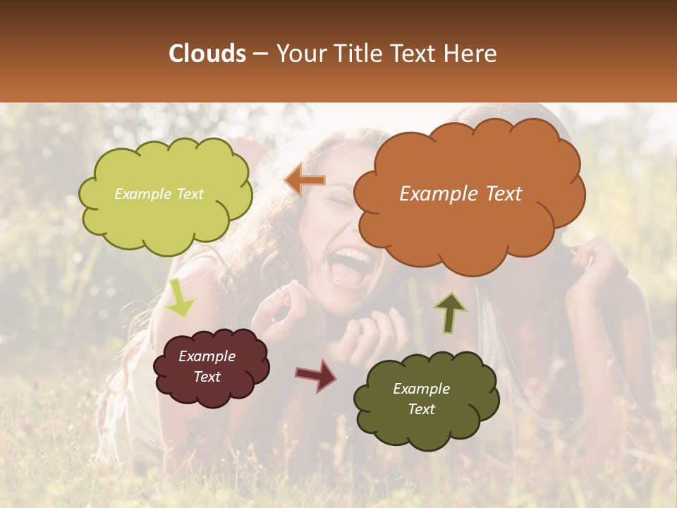 Technology Cool Climate PowerPoint Template