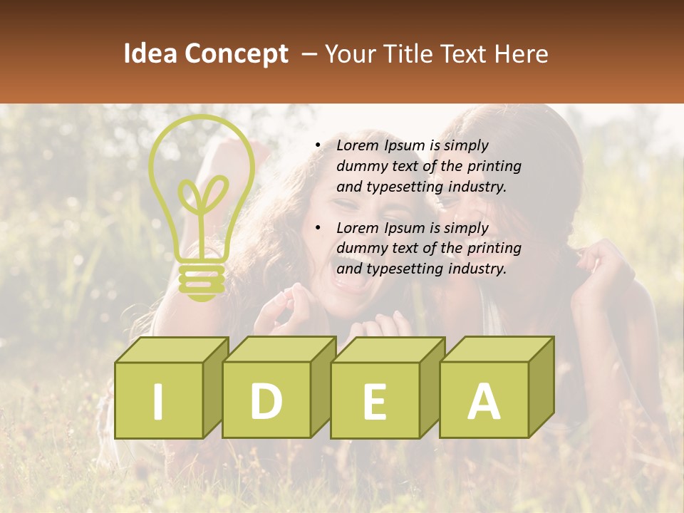 Technology Cool Climate PowerPoint Template