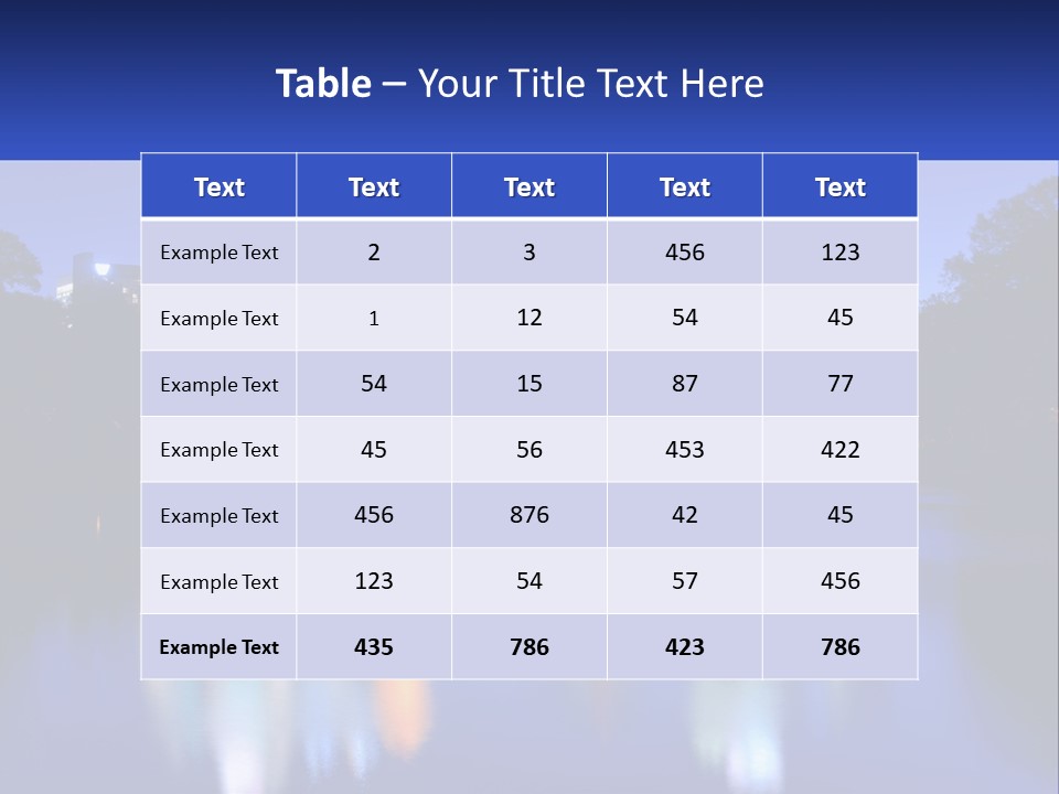 Cold Unit Cooling PowerPoint Template