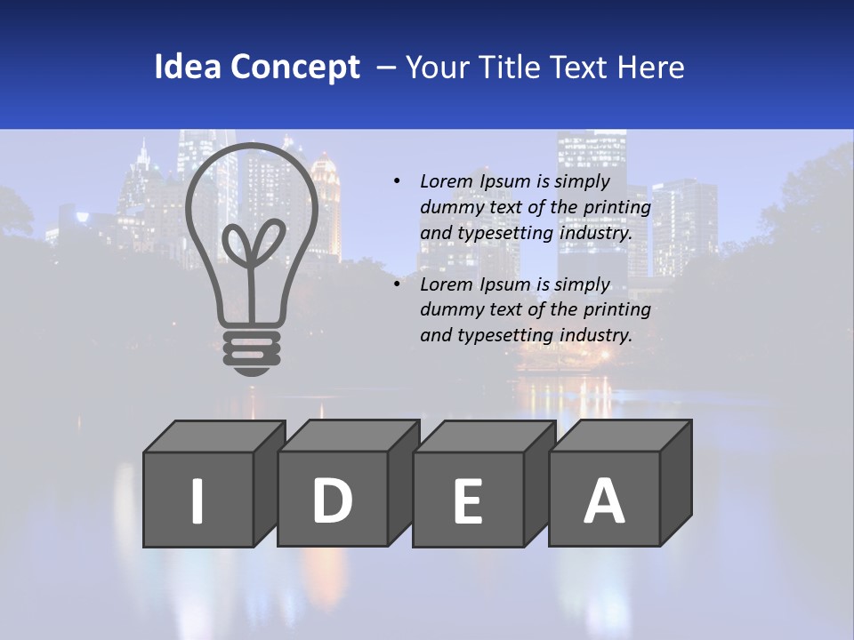 Cold Unit Cooling PowerPoint Template