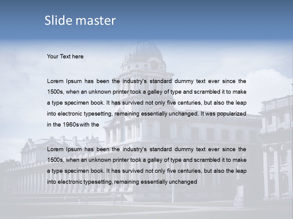 Technology Cold Conditioner PowerPoint Template