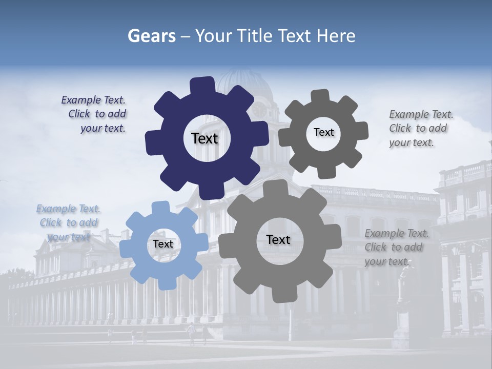 Technology Cold Conditioner PowerPoint Template