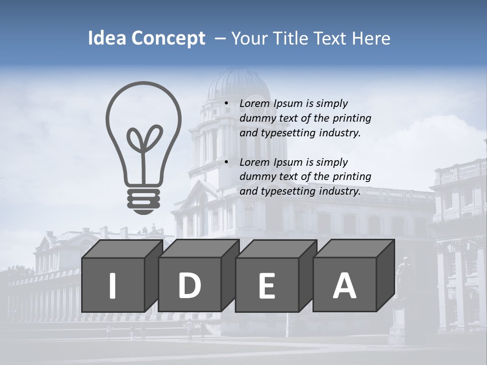 Technology Cold Conditioner PowerPoint Template