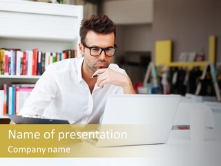 Electric Heat Remote PowerPoint Template