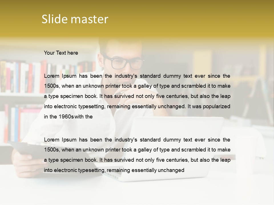 Electric Heat Remote PowerPoint Template