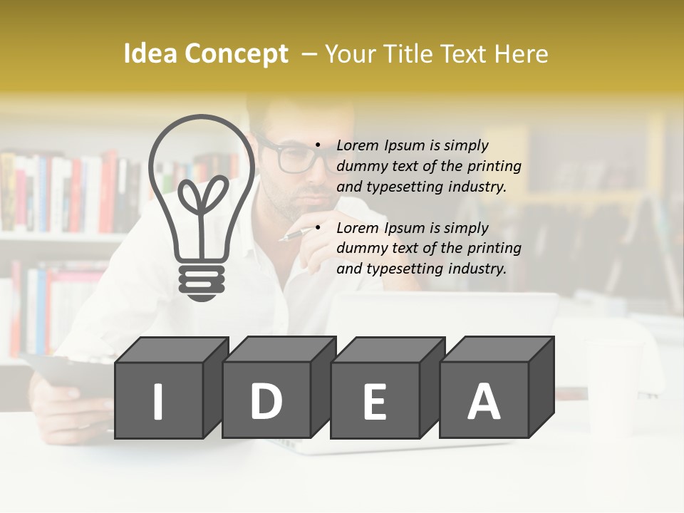 Electric Heat Remote PowerPoint Template
