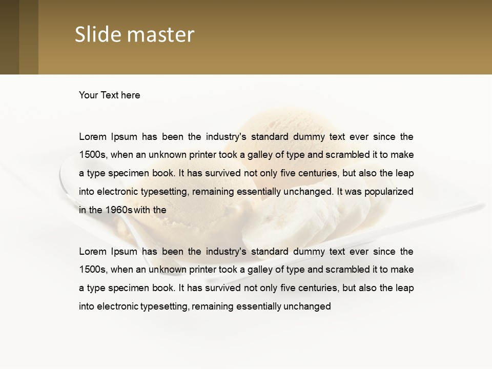 Industry Technology Equipment PowerPoint Template