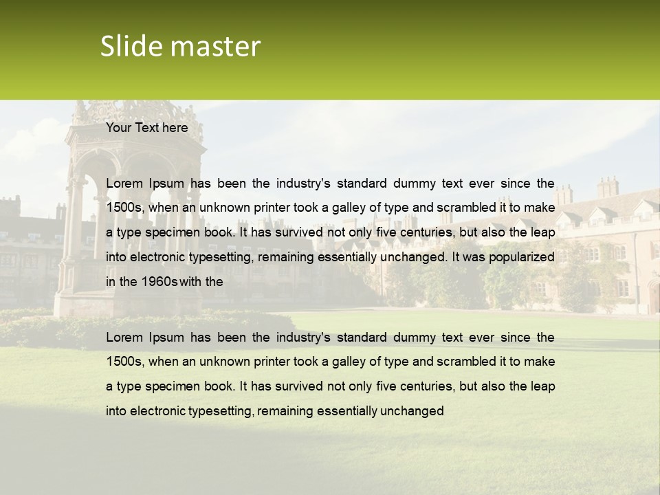 Air Technology Ventilation PowerPoint Template