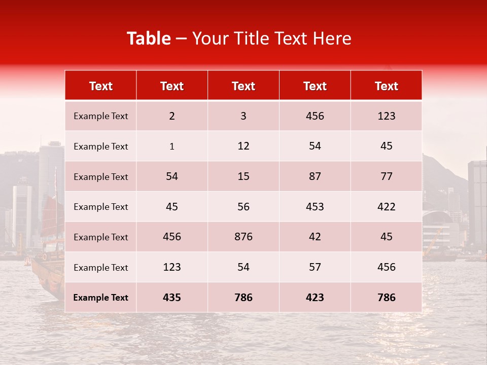 Unit System Power PowerPoint Template