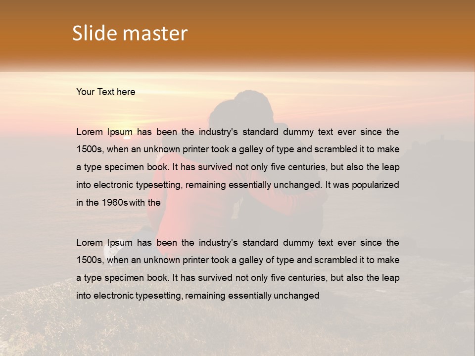 Supply Energy Cool PowerPoint Template