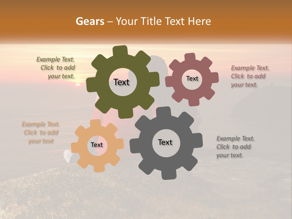 Supply Energy Cool PowerPoint Template