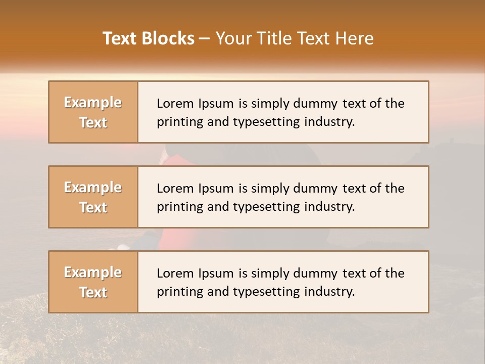 Supply Energy Cool PowerPoint Template