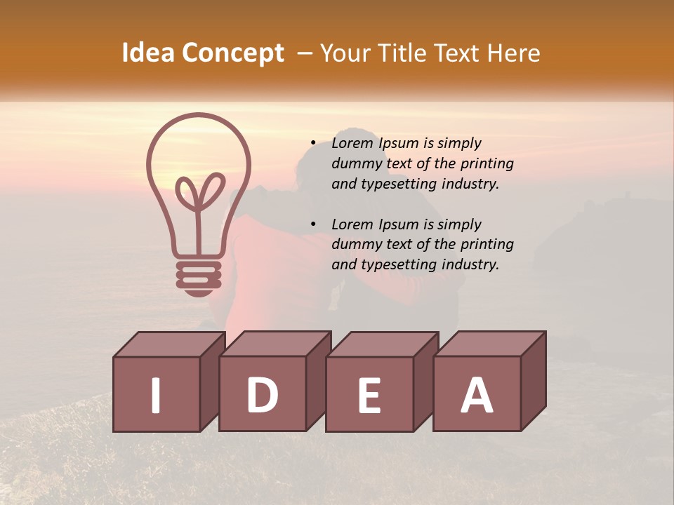 Supply Energy Cool PowerPoint Template