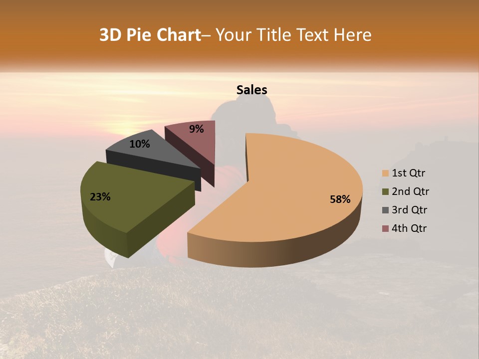 Supply Energy Cool PowerPoint Template