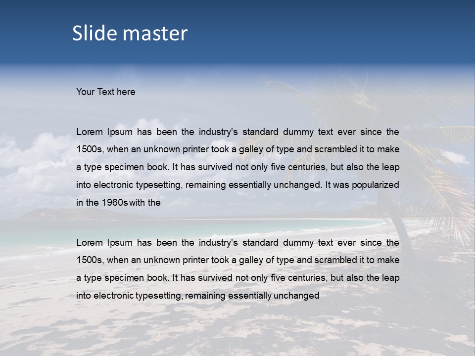 Power Industry Electric PowerPoint Template