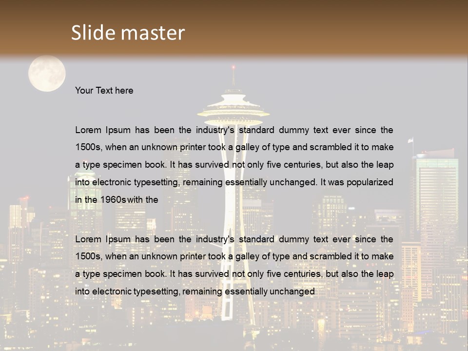 House White Climate PowerPoint Template