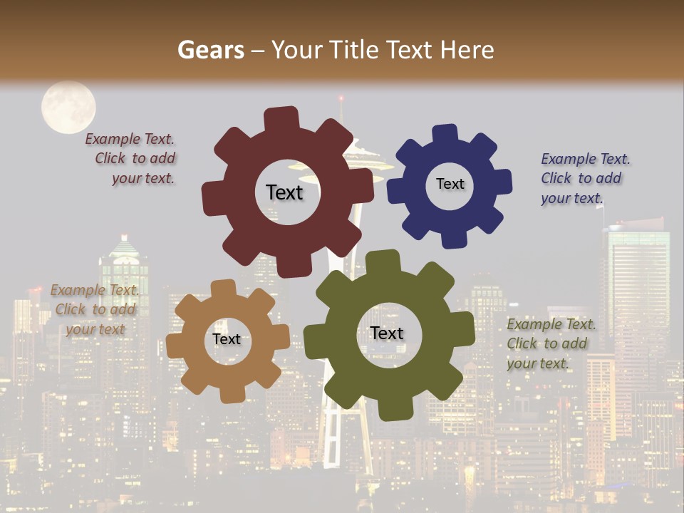 House White Climate PowerPoint Template