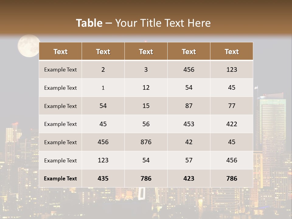 House White Climate PowerPoint Template