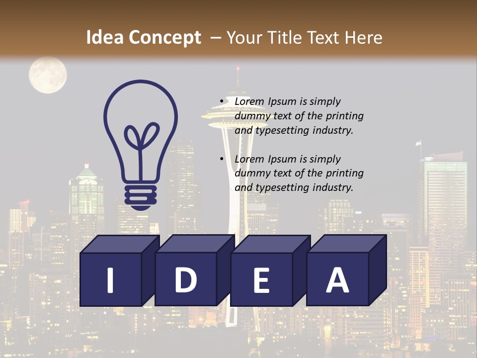 House White Climate PowerPoint Template