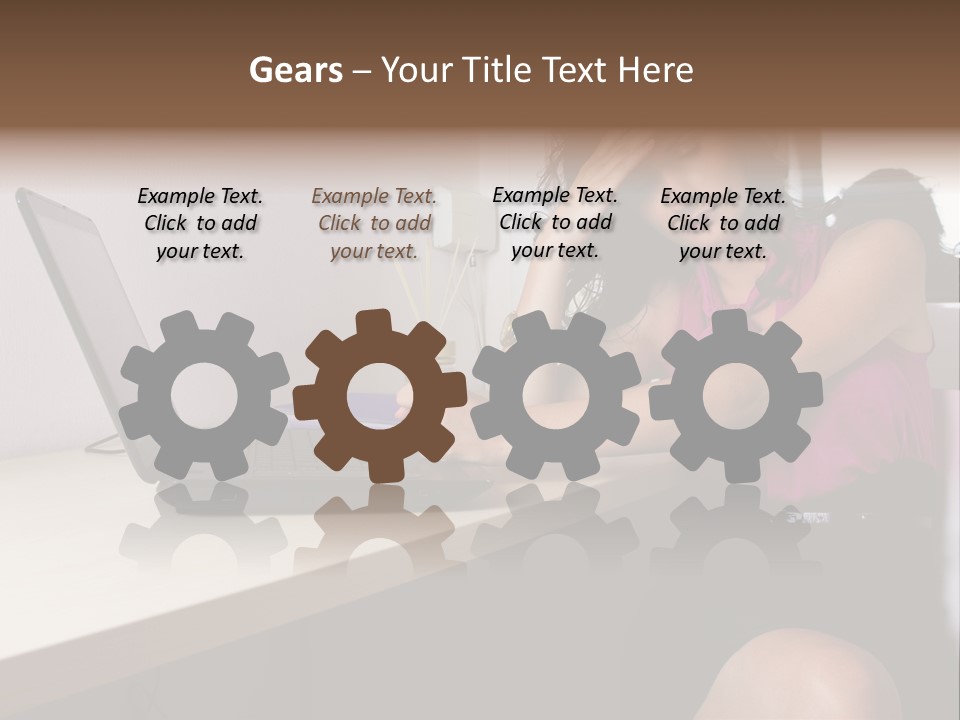 Equipment Supply Air PowerPoint Template