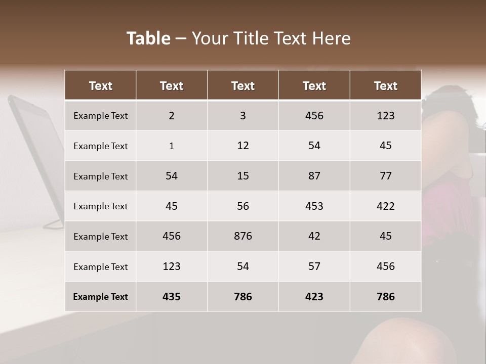 Equipment Supply Air PowerPoint Template