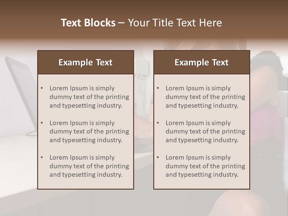 Equipment Supply Air PowerPoint Template
