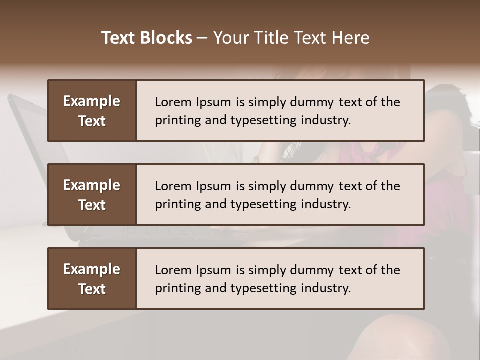 Equipment Supply Air PowerPoint Template