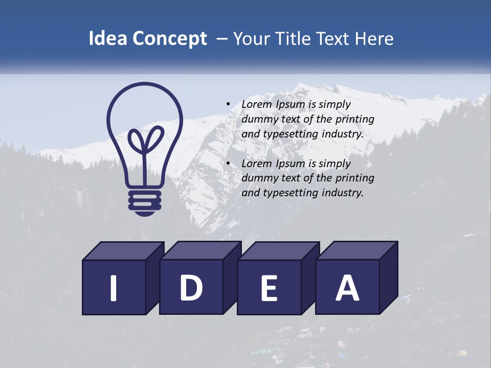 Heat Electric Industry PowerPoint Template