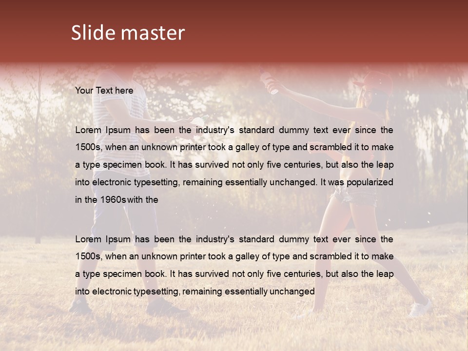 Ventilation House White PowerPoint Template