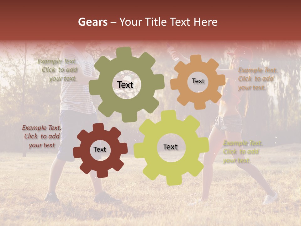 Ventilation House White PowerPoint Template