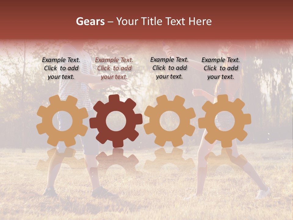 Ventilation House White PowerPoint Template