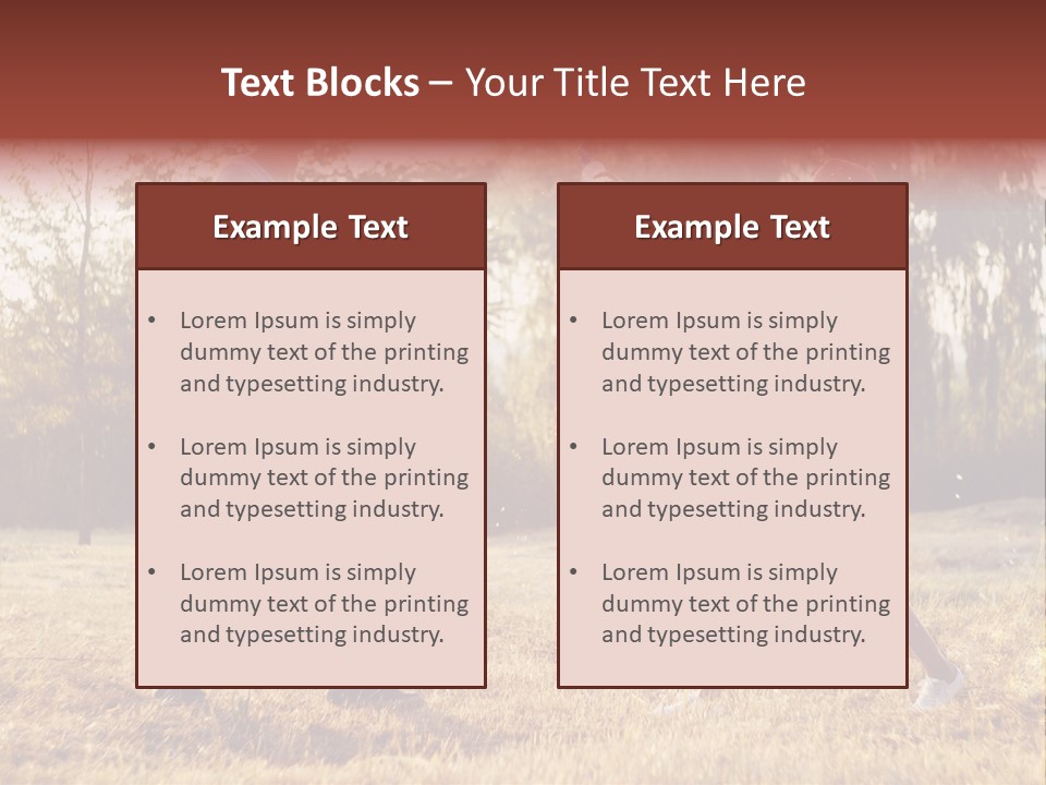 Ventilation House White PowerPoint Template