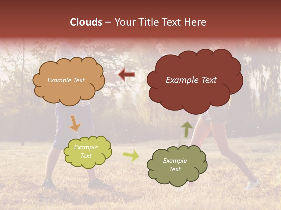 Ventilation House White PowerPoint Template