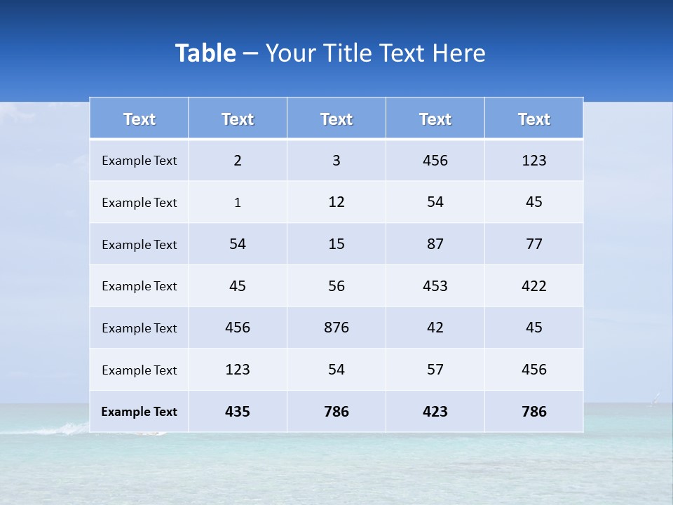 Climate Condition Cool PowerPoint Template