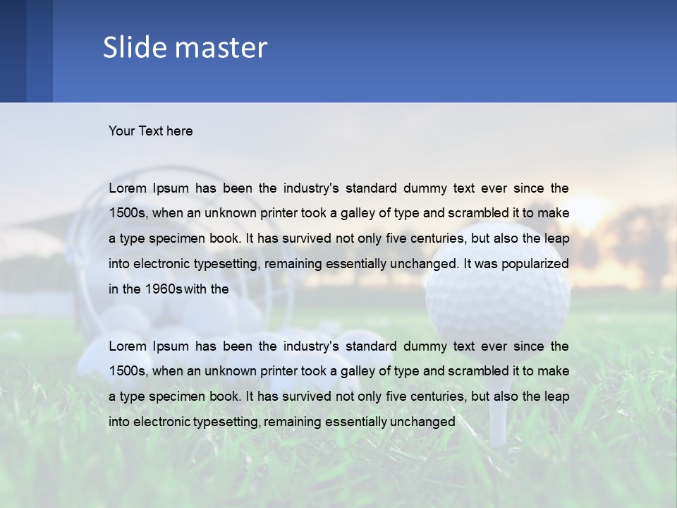 Electricity Equipment Part PowerPoint Template