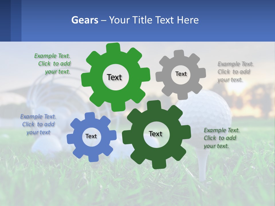 Electricity Equipment Part PowerPoint Template