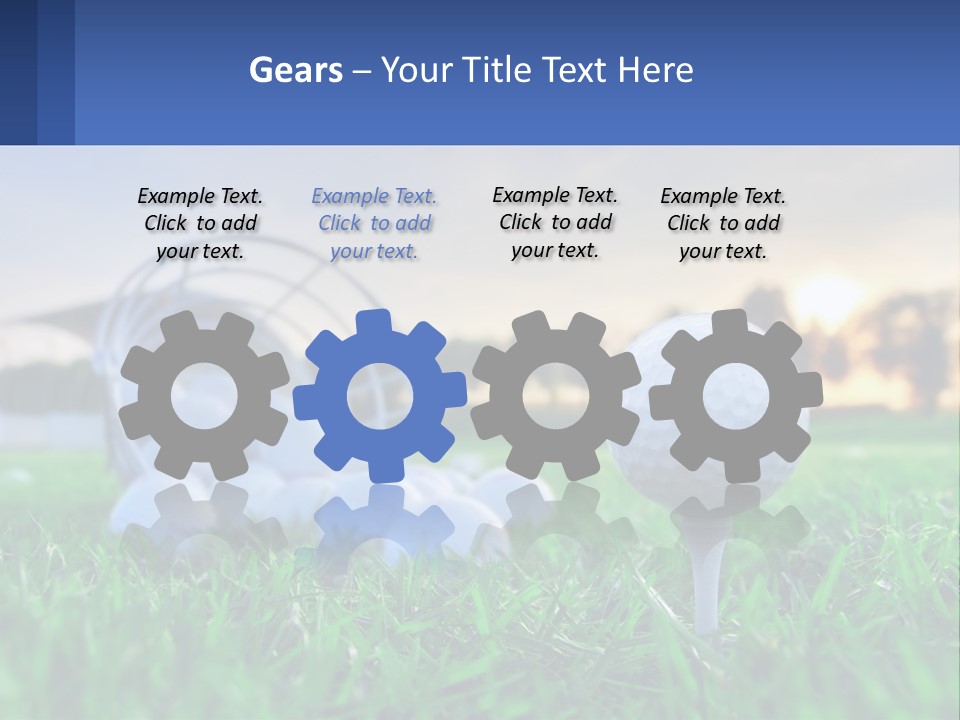 Electricity Equipment Part PowerPoint Template