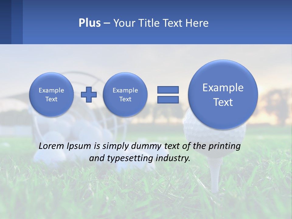 Electricity Equipment Part PowerPoint Template