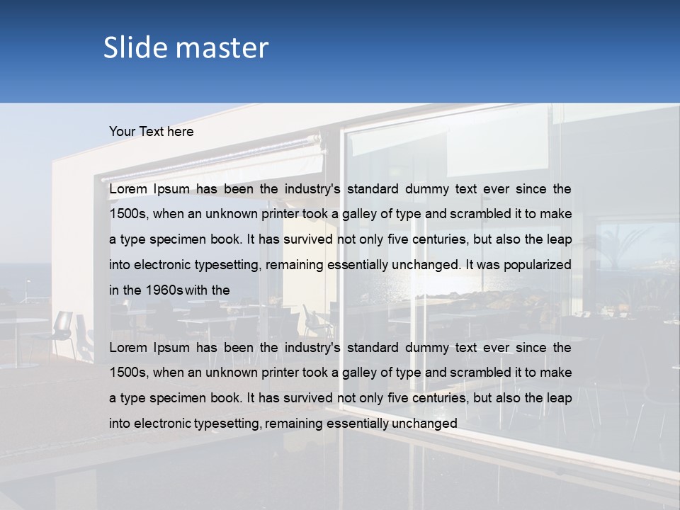 Technology Heat System PowerPoint Template